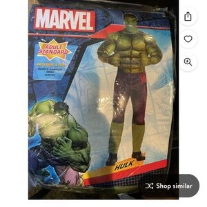 Mens Adult Standard Hulk Costume